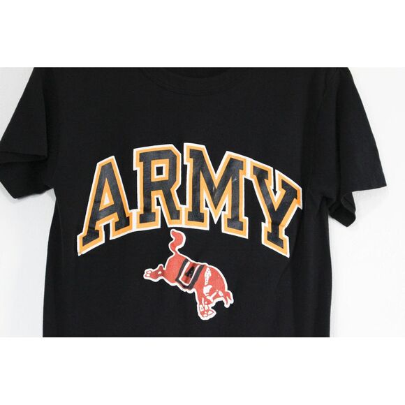 Vintage United States Academy West Point Army Black Knights Mule T Shirt Medium - Picture 2 of 5